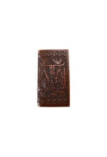 Nocona Longhorn Tooled Rodeo Wallet N500051502