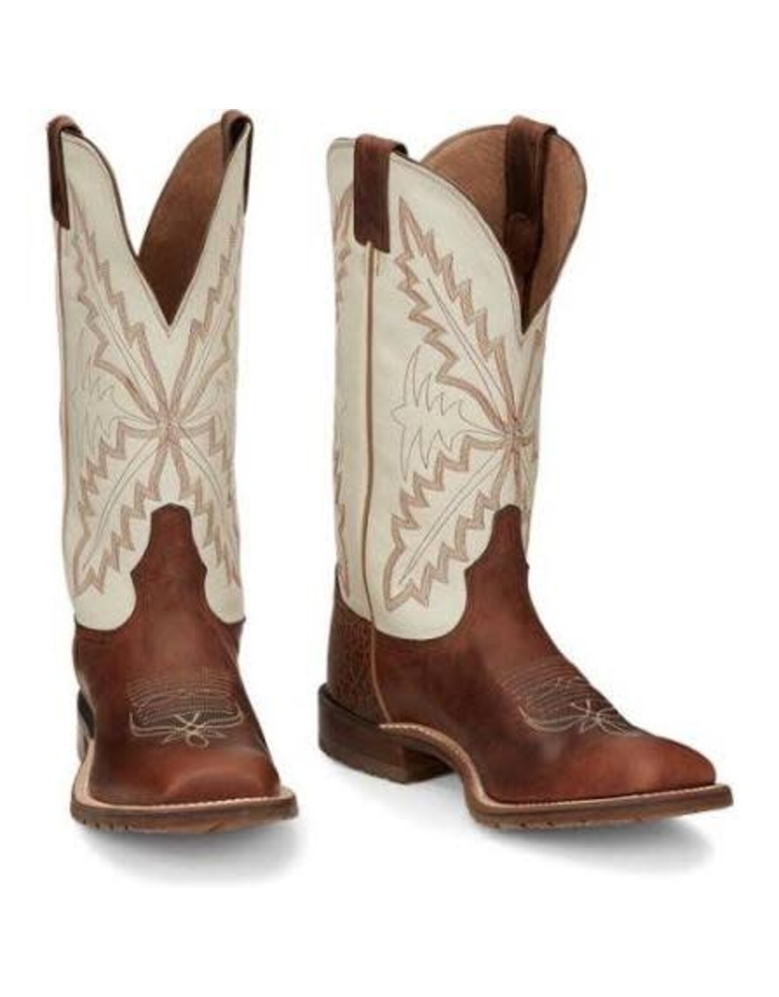 Tony Lama  Men's Antonio Red Brown Cowhide Western Boots XT5102