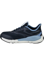 Reebok Women's Flex Trainer Composite Toe Navy/Sky Blue Athletic Work Shoes RB513