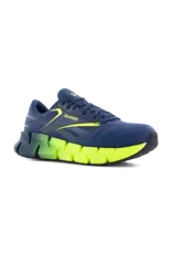 Reebok Men's FloatZig Navy/Lime Composite Toe Athletic Work Shoes RB3032