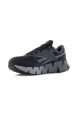 Reebok Men's FloatZig Black/Gray Composite Toe ESD Rated Athletic Work Shoes RB3031