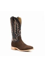 Hyer  Mens Kincaid HM11042 Chestnut Napped Roughout Western Boots