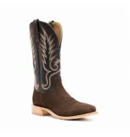 Hyer Mens Kincaid HM11042 Chestnut Napped Roughout Western Boots