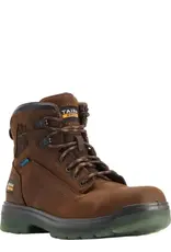 Ariat Men's Turbo 6” Rich Brown 10046860 Soft Toe Work Boots