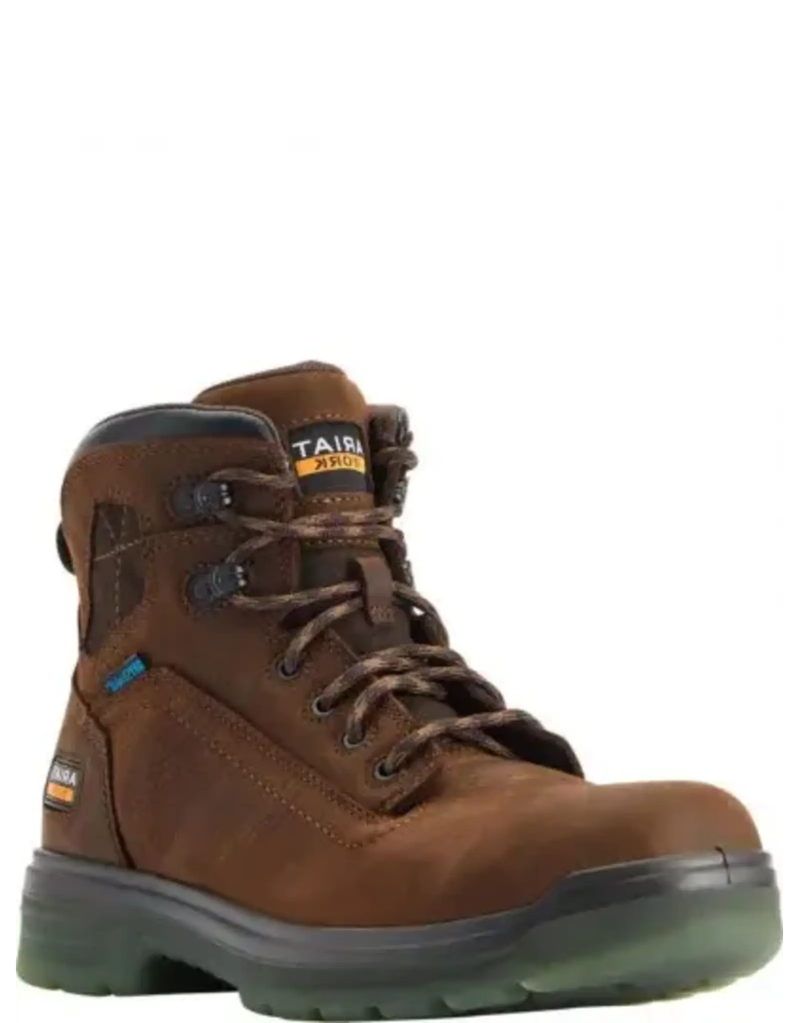 Ariat Men's Turbo 6” Rich Brown 10046860 Soft Toe Work Boots