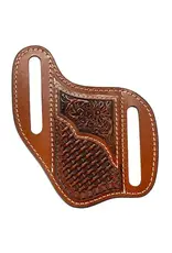 3D Belt Co  Floral Basketweave Knife Sheath D8404108