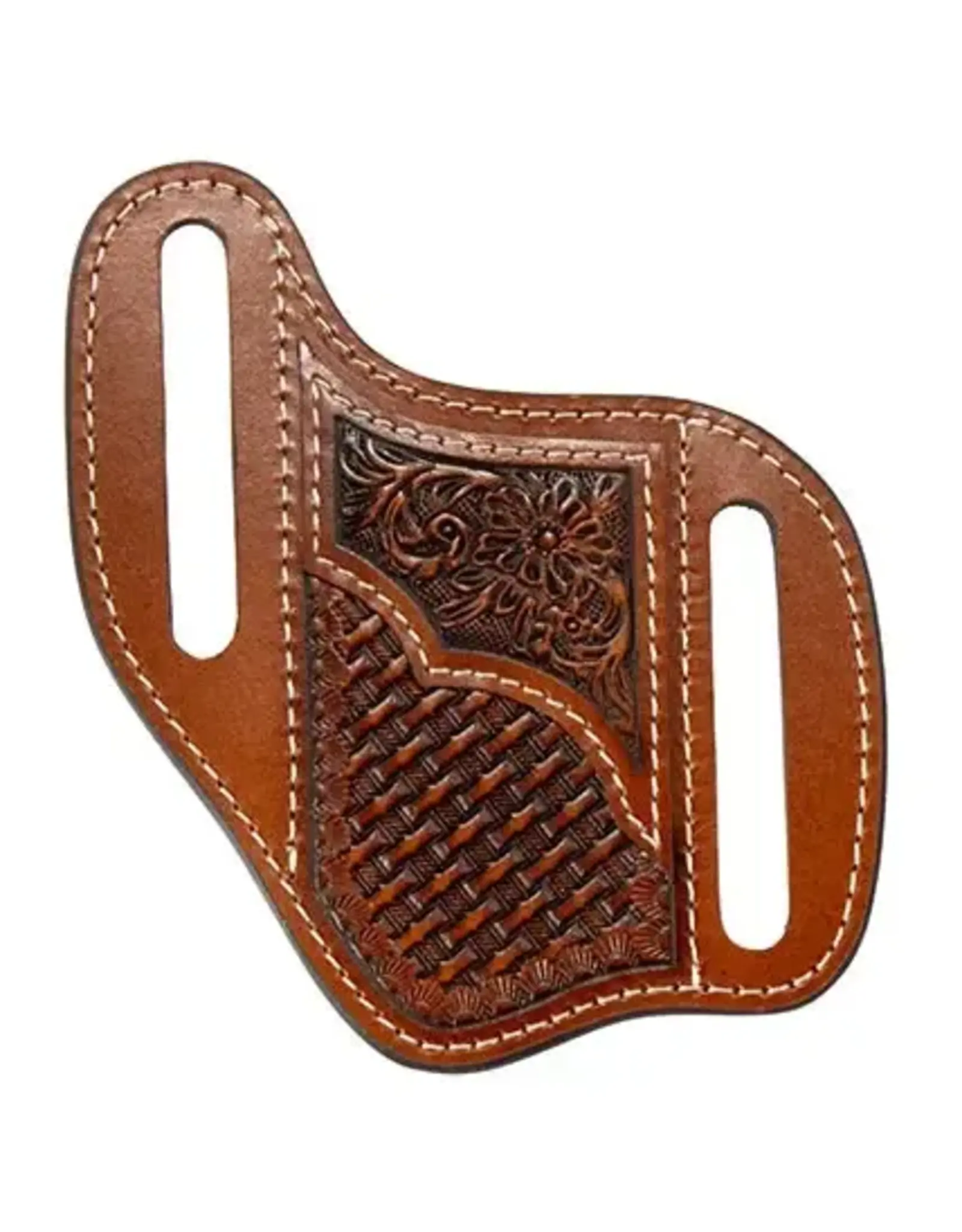 3D Belt Co  Floral Basketweave Knife Sheath D8404108