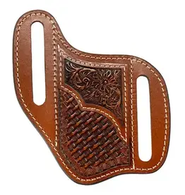 3D Belt Co Floral Basketweave Knife Sheath D8404108