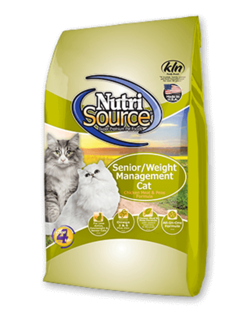 Nutrisource 6.6# NS SR/WEIGHT MGMT CHIC/RICE CAT