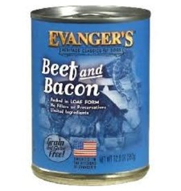 EVANGERS Evangers 13 oz Dog Can Classic Beef & Bacon