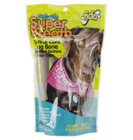 Fido Fido 4 pk Dog lg Super Breath Bones EA