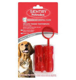 SERGEANT'S PET CARE PRODUCTS PETRODEX DELUXE FINGER TOOTHBRUSH