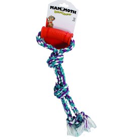 MAMMOTH PET PRODUCTS TWIN TUG W/HANDLE SM 16IN ASST. COLORS