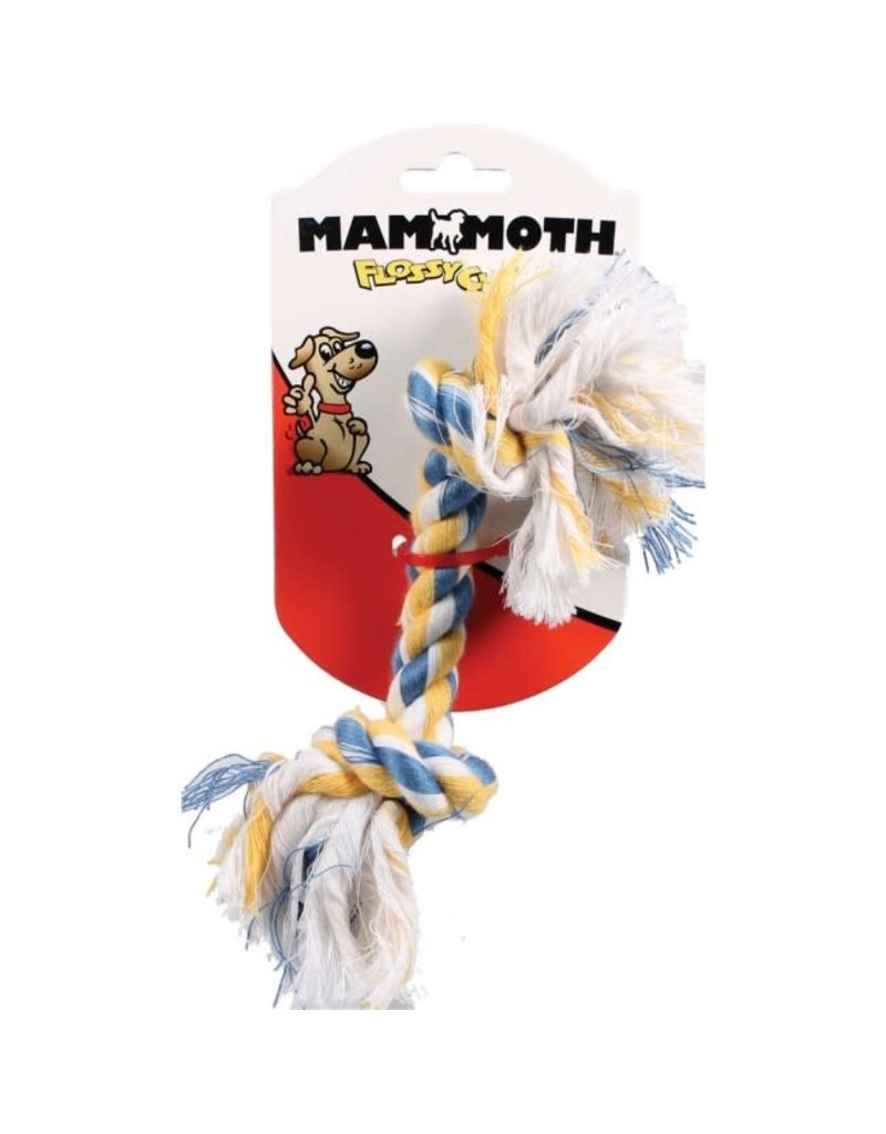 MAMMOTH PET PRODUCTS CHEW ROPE BONE SM ASST. COLORS
