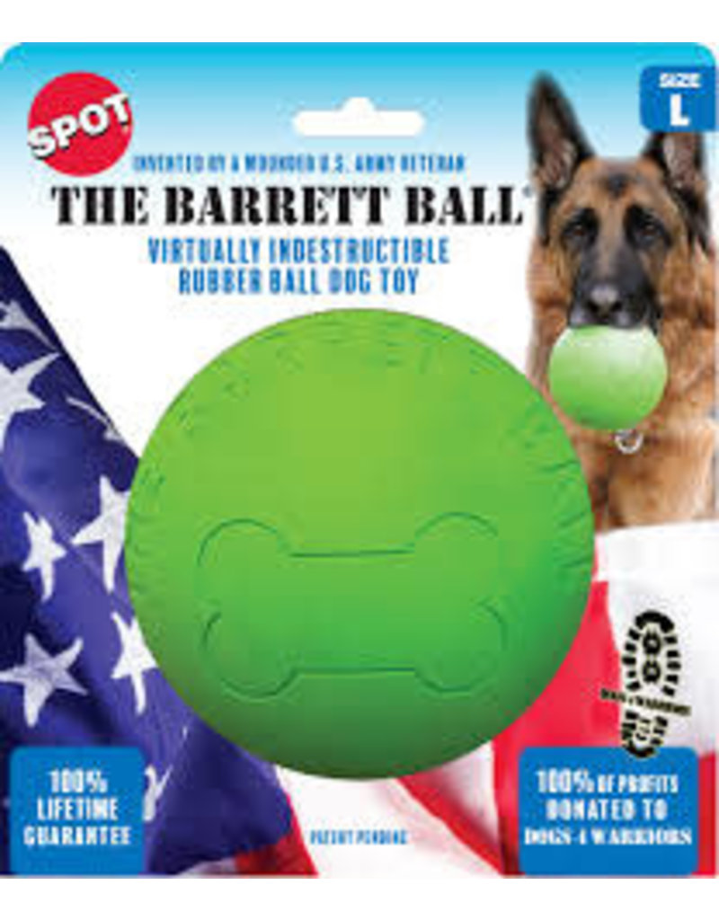 SPOT ETHICAL PRODUCTS BARRETT BALL LG 5" GREEN