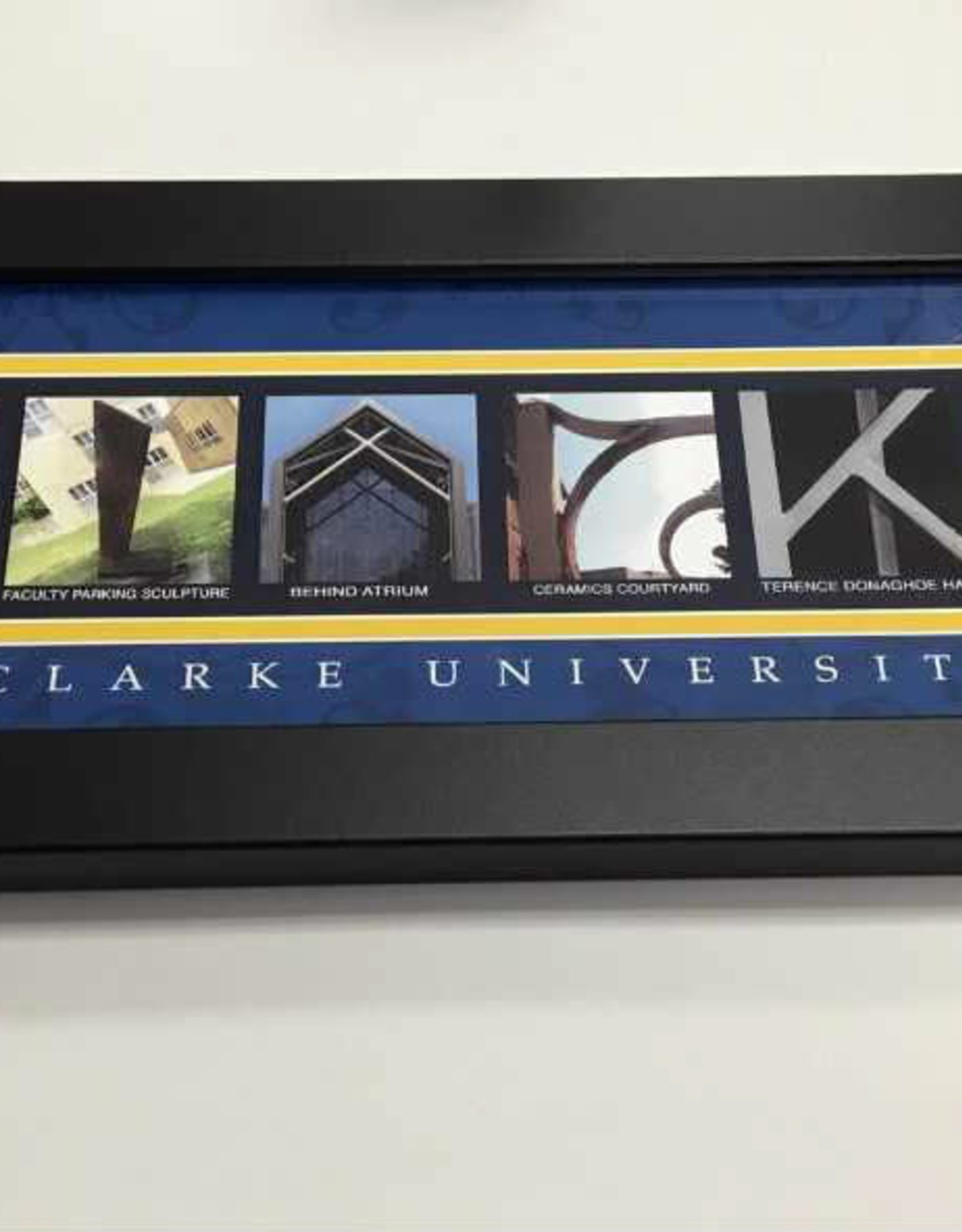 Campus Letter Art 8"x24"