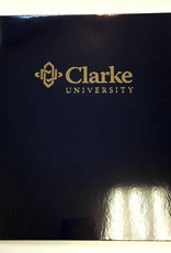 Clarke Foil Navy Folder