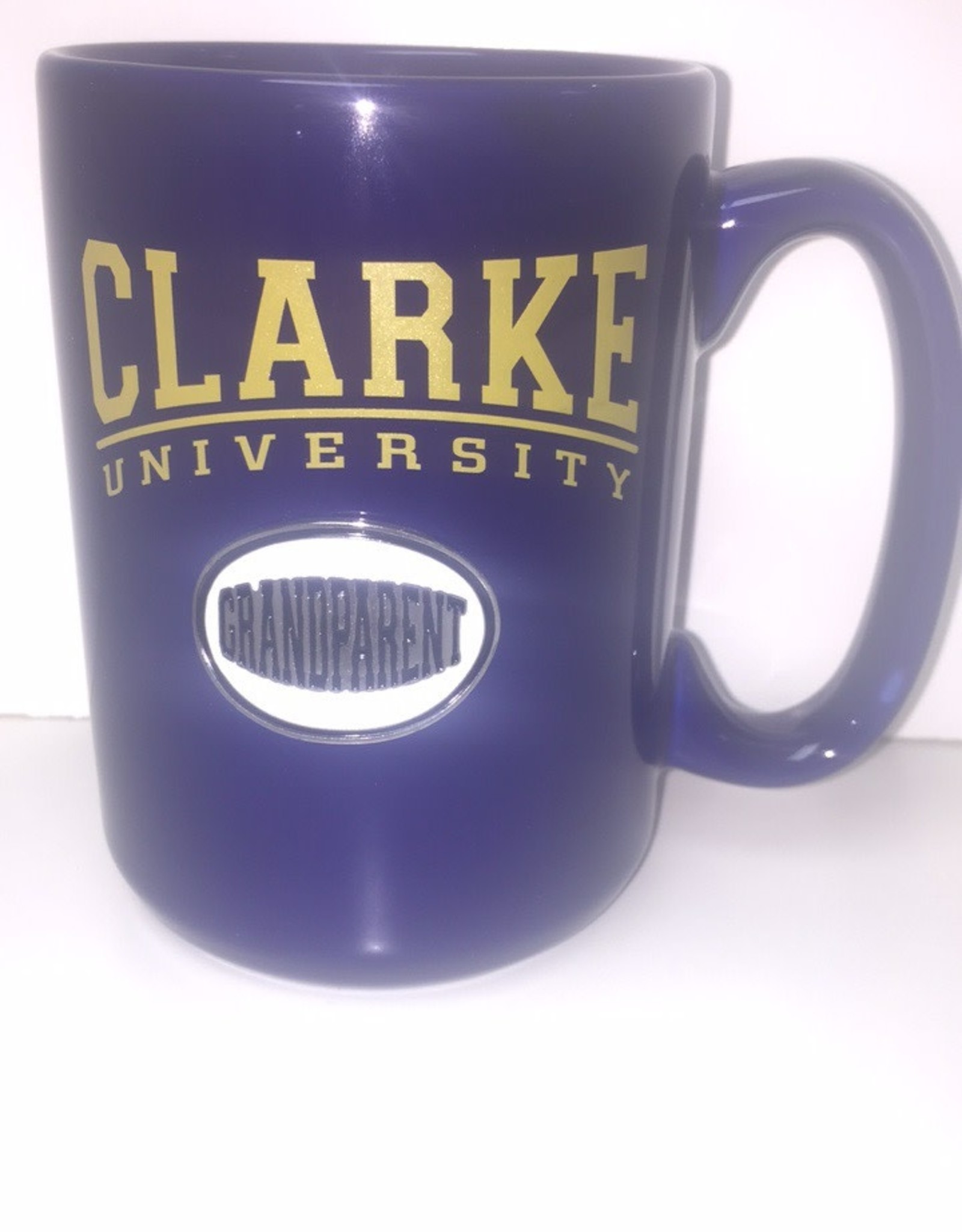 Clarke University Identifying Medallion Mug in Navy
