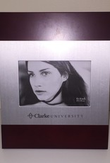 Clarke University Wood & Metal Photo Frame 4"x6"