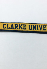 Clarke University Woven Key Strap with Carabiner Jardine