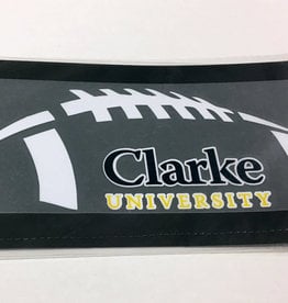 ColorShock Football CU Sports Decal