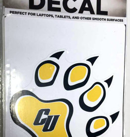 ColorShock Removable & Reusable Lion Paw Decal