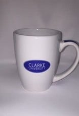 White Clarke University Java Mug