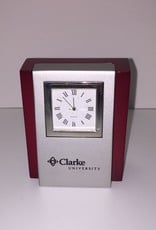 Wood & Metal Desk Clock