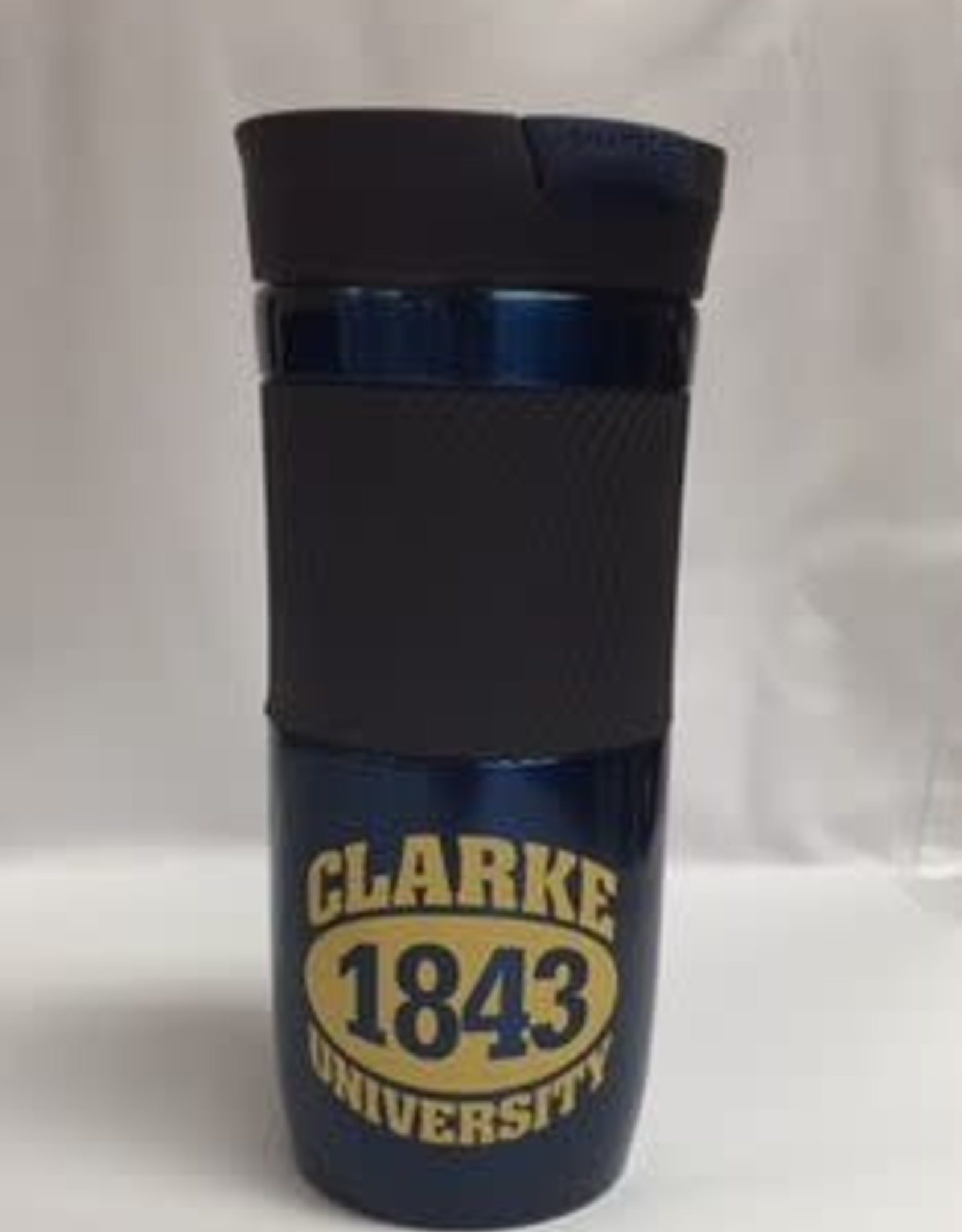 Contigo Byron Navy Travel Mug with Grey Lid and Grip