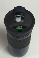 Contigo Byron Navy Travel Mug with Grey Lid and Grip