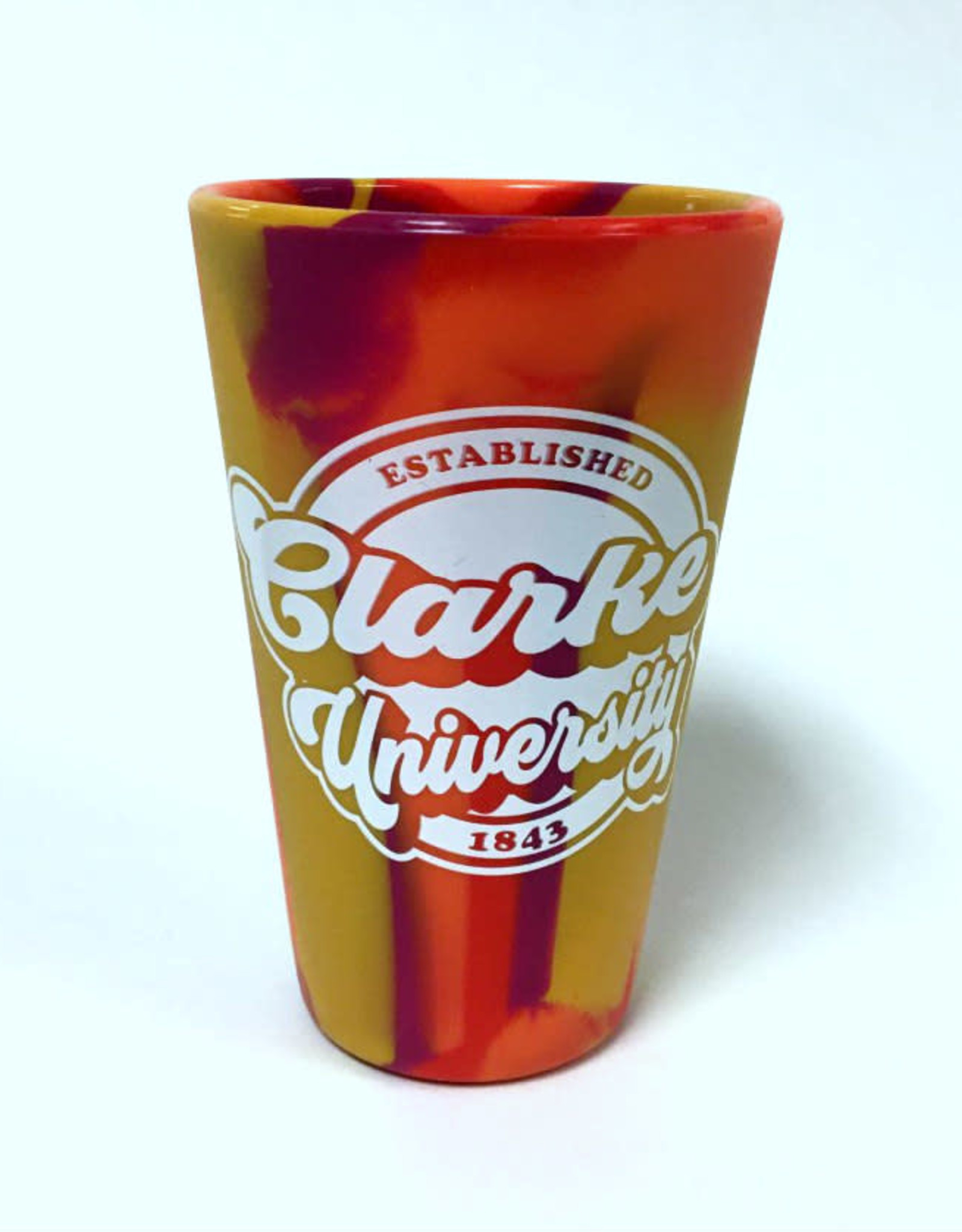 Silipint Pub Glass with White Clarke Imprint