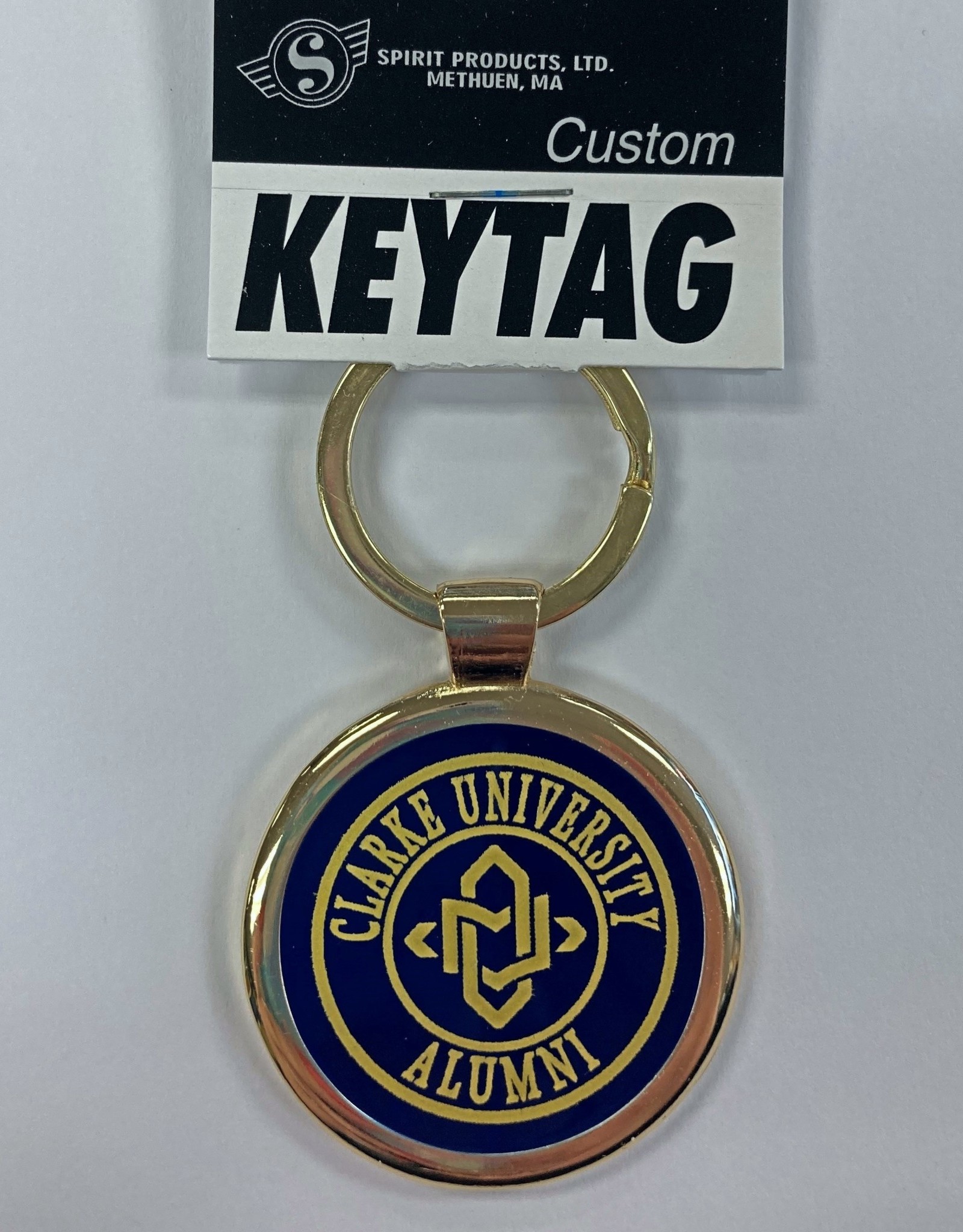 Clarke University Alumni, Dad or Mom Key Tag -