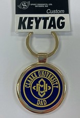 Clarke University Alumni, Dad or Mom Key Tag -