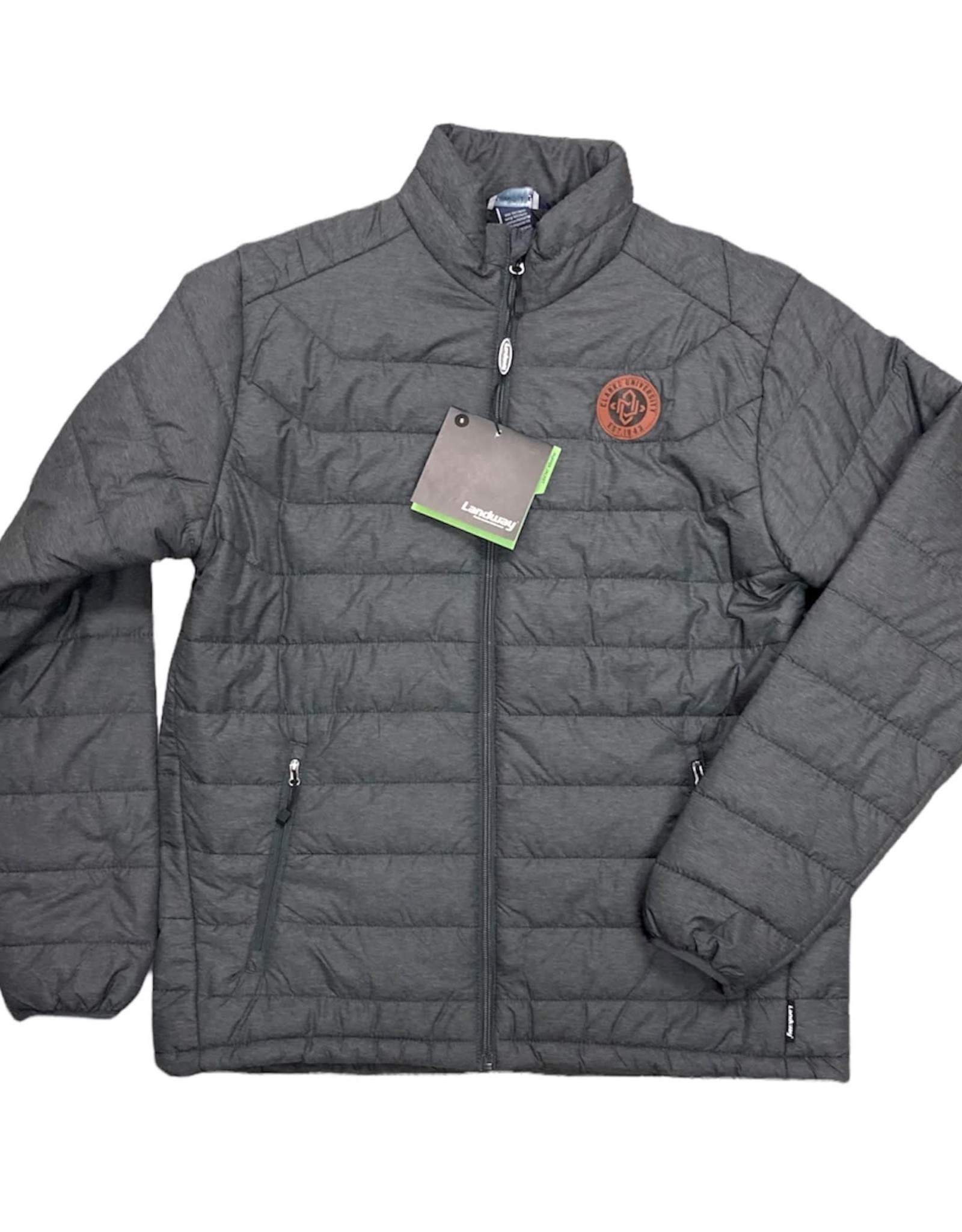 Landway Unisex Midweight Puffer Jacket in Carbon Grey