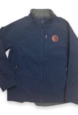 Landway Unisex Softshell Jacket in Heather Deep Blue