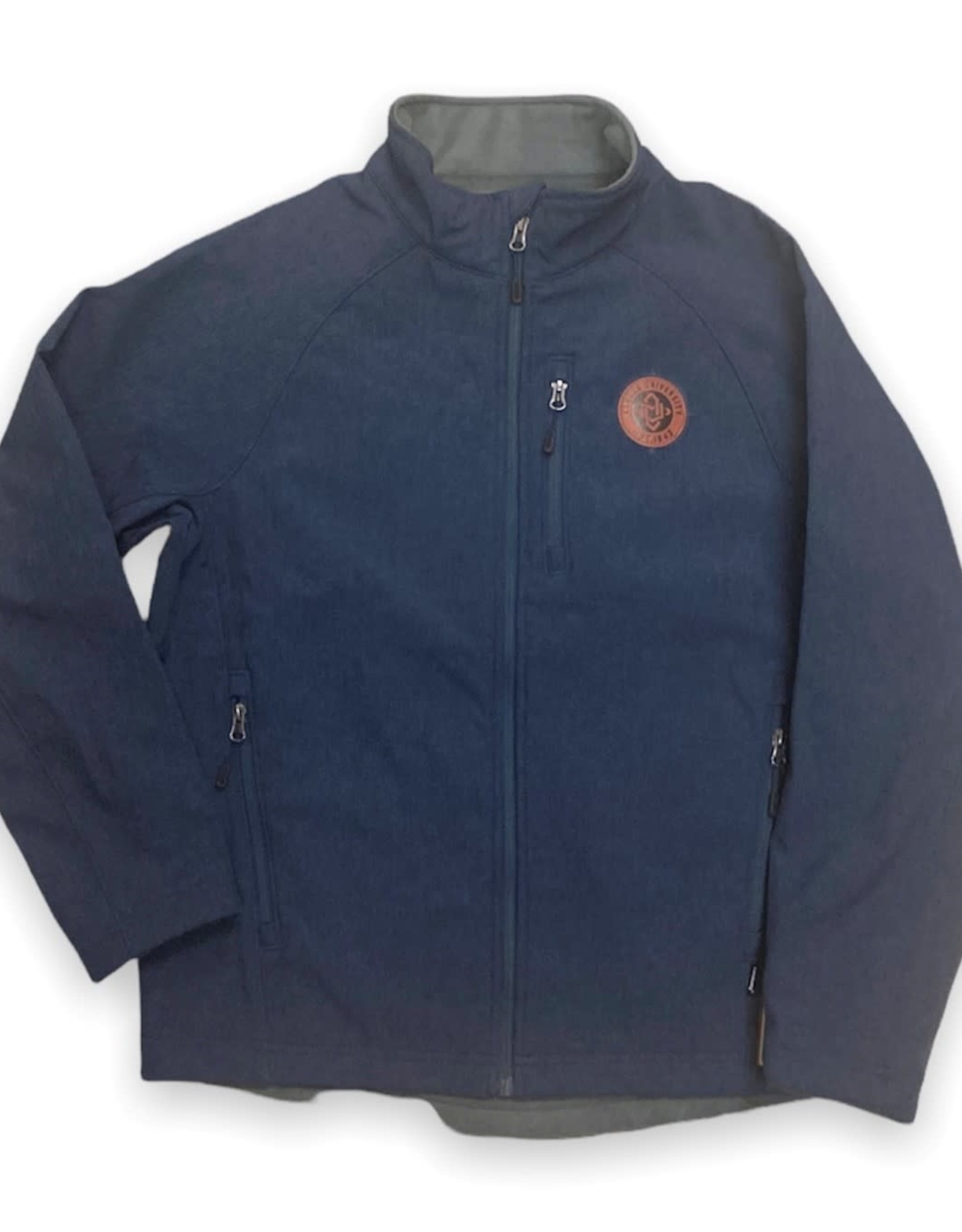 Landway Unisex Softshell Jacket in Heather Deep Blue