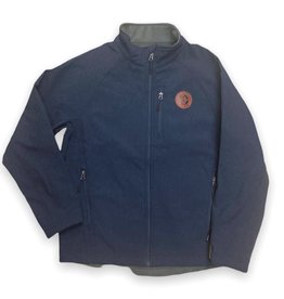 Landway Unisex Softshell Jacket in Heather Deep Blue