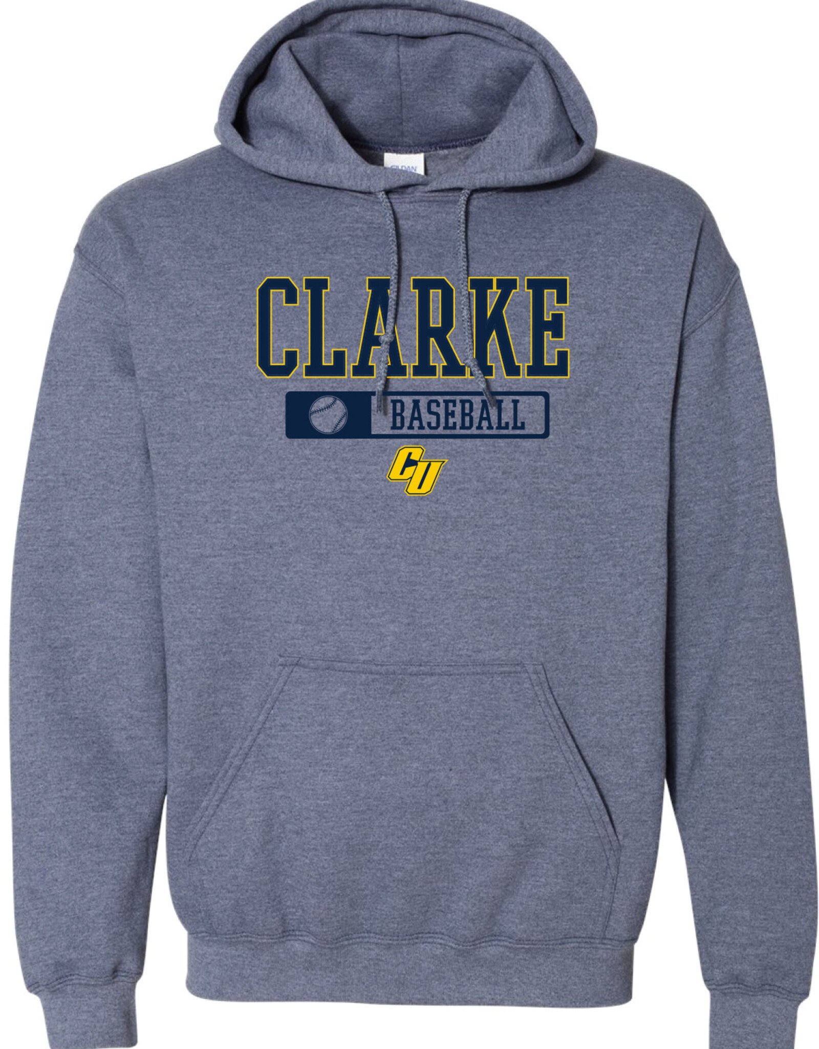 NAVY Pullover Fleece Sports Hood Sweatshirt