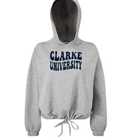 CI Sport CI Sport TriDri Ladies Cropped Maria Hoodie (Heather Grey)