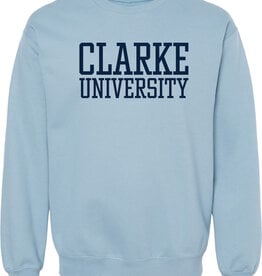 College House College House Softstyle Crewneck Sweatshirt (Stone Blue, Sand)