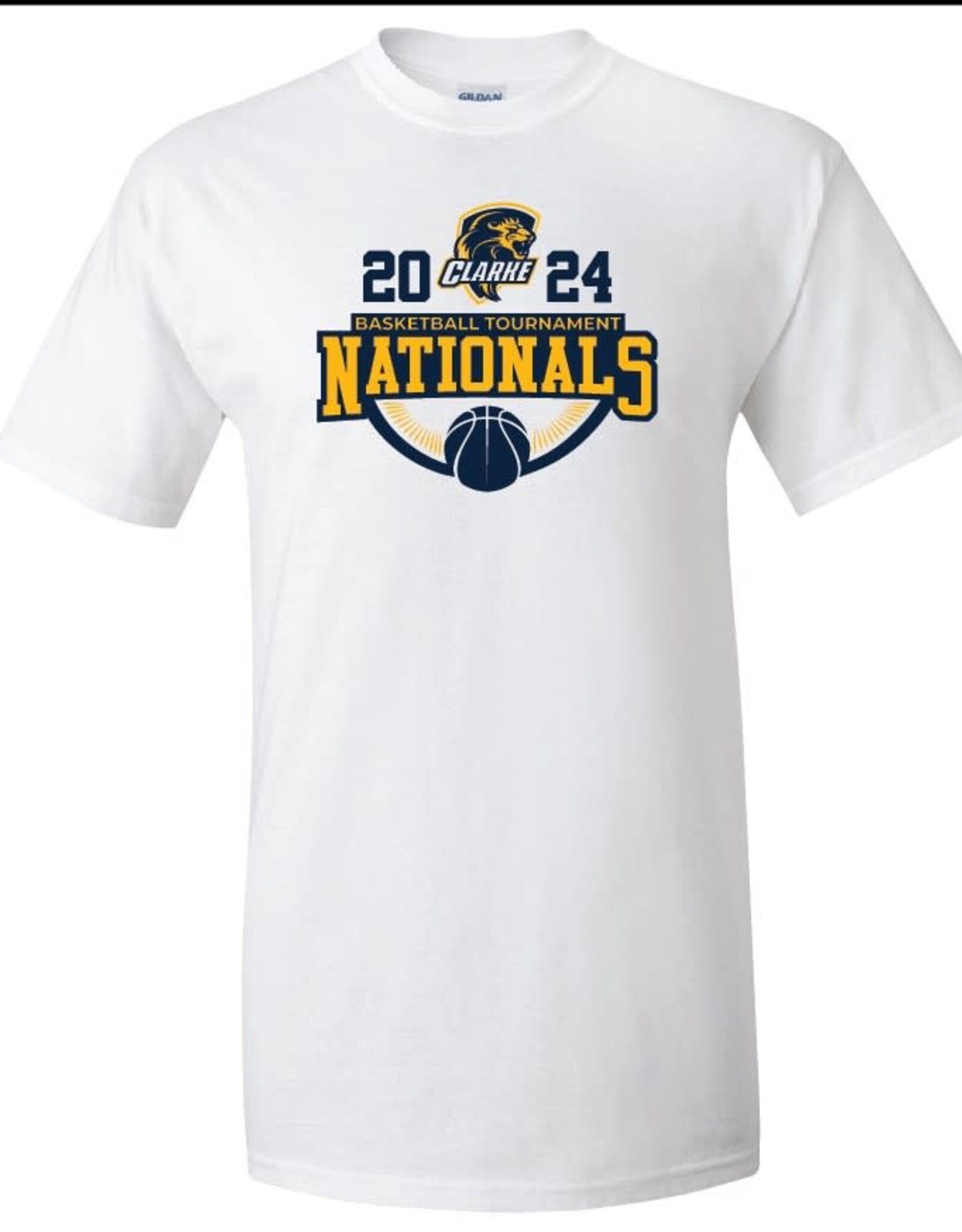 2024 Basketball National Tournament T-Shirt (White)
