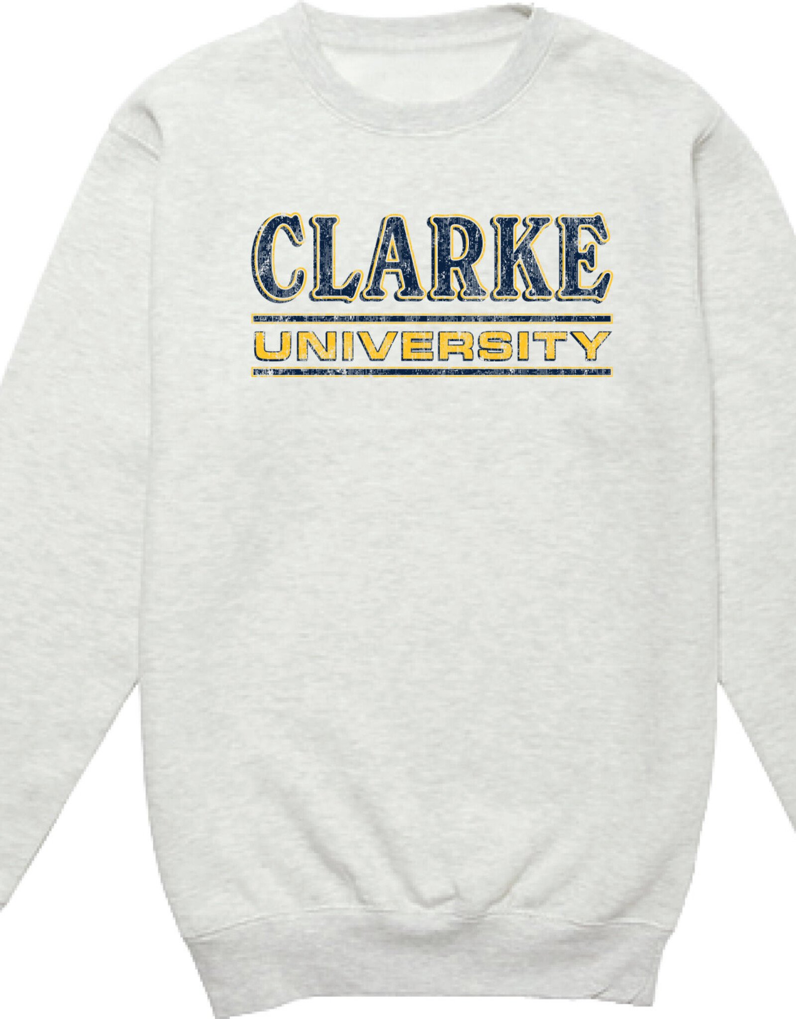 College House College House Distressed Crew (Oatmeal Heather)