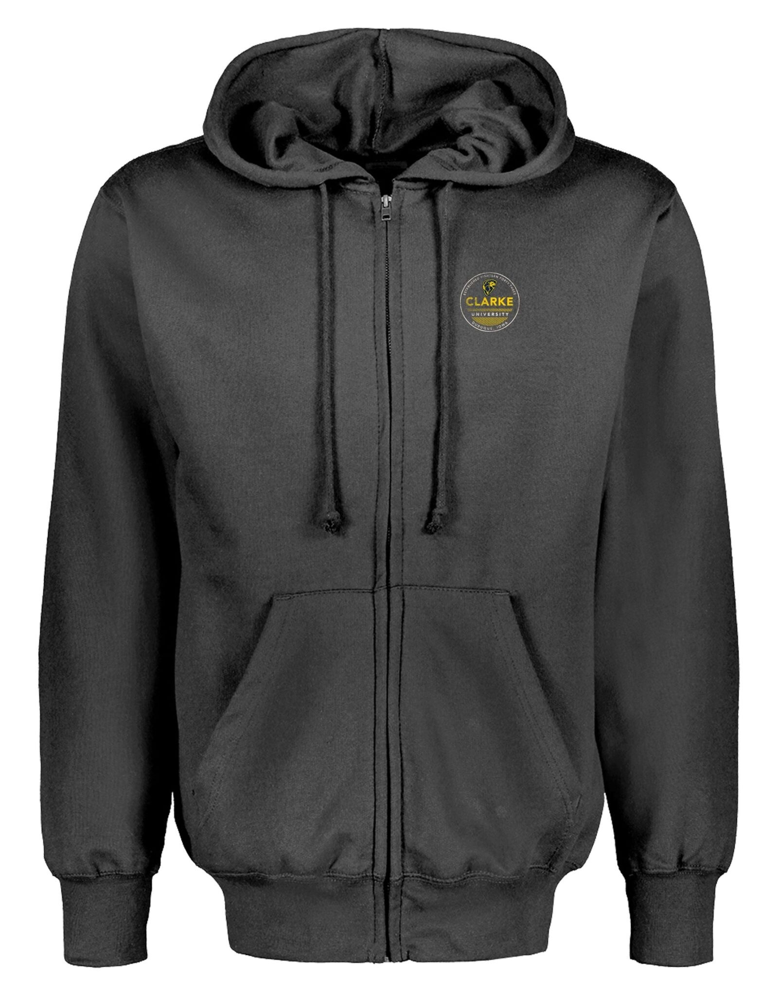 MV Sport MV Sport Fundamental Fleece Zip Hoody (Charcoal, Navy Heather)