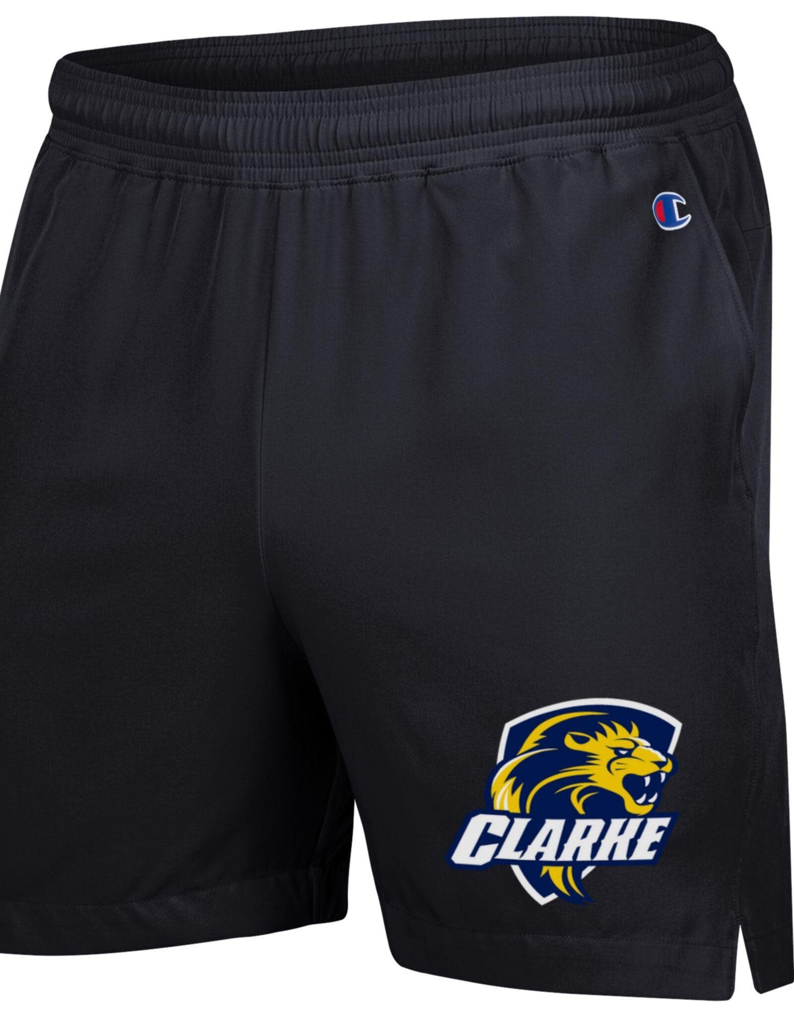 Champion Champion Mens 5" Inseam Short ( Manhattan Mist, Black)
