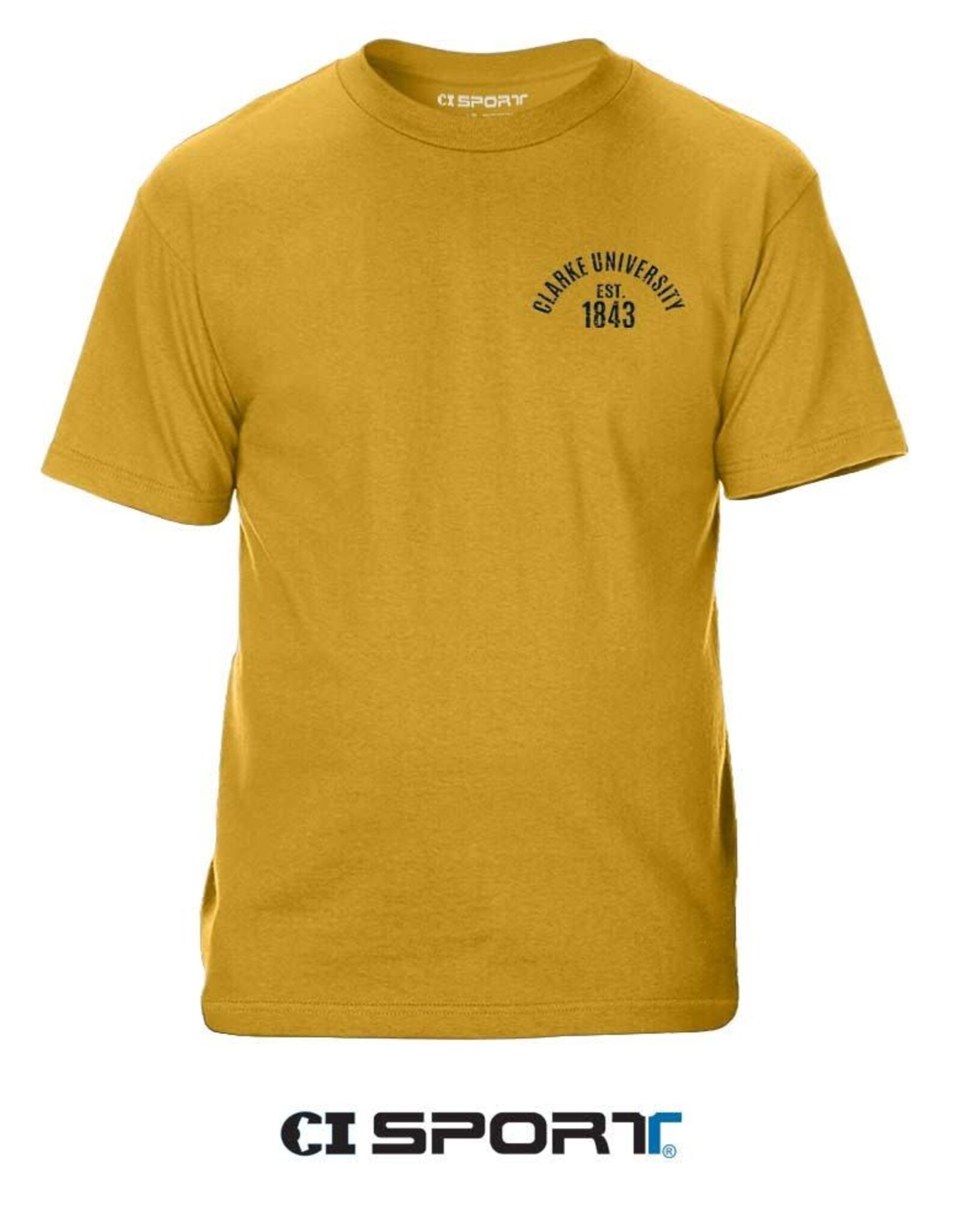 CI Sport CI Sport 2 Side Design Tee (Mustard)