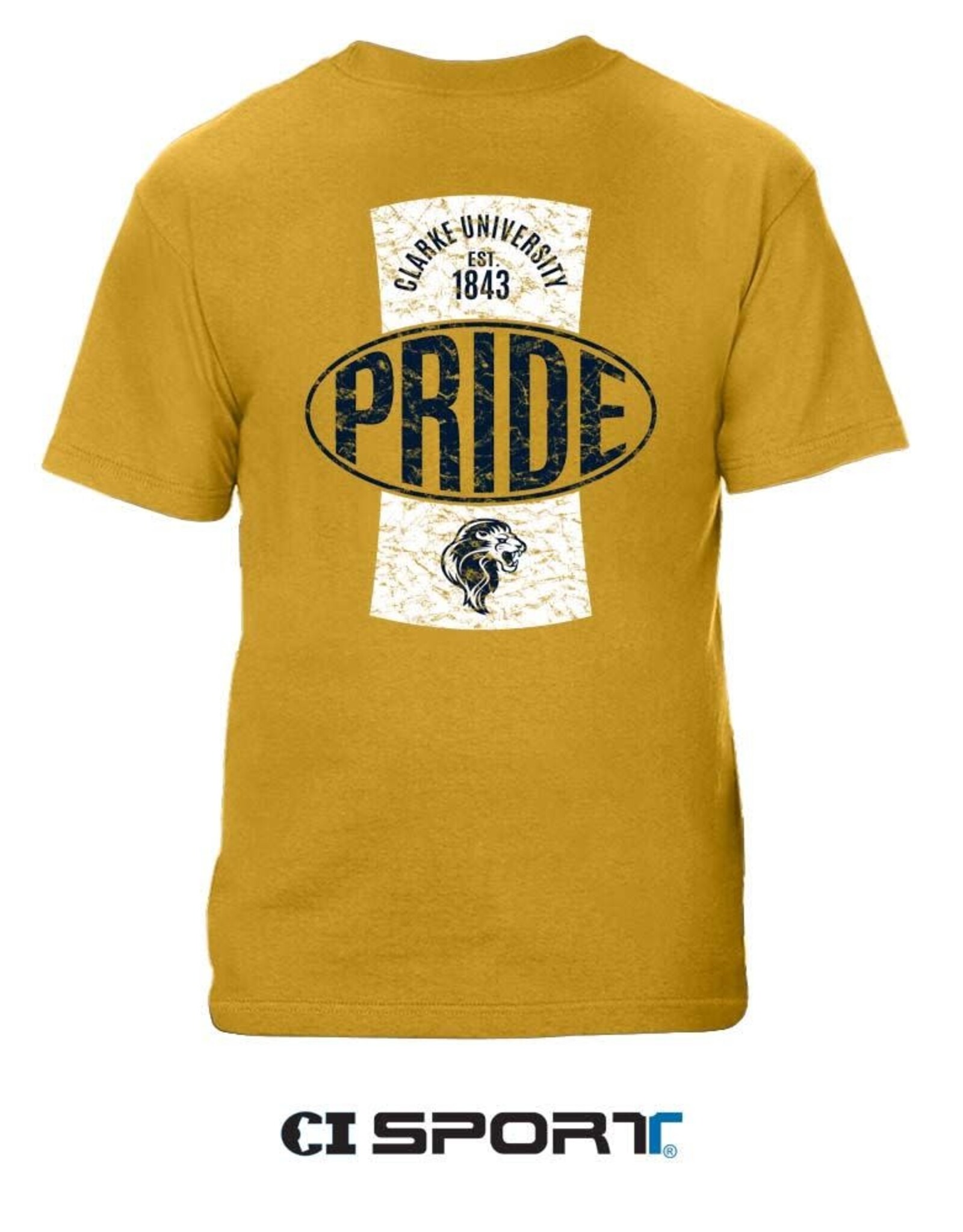 CI Sport CI Sport 2 Side Design Tee (Mustard)