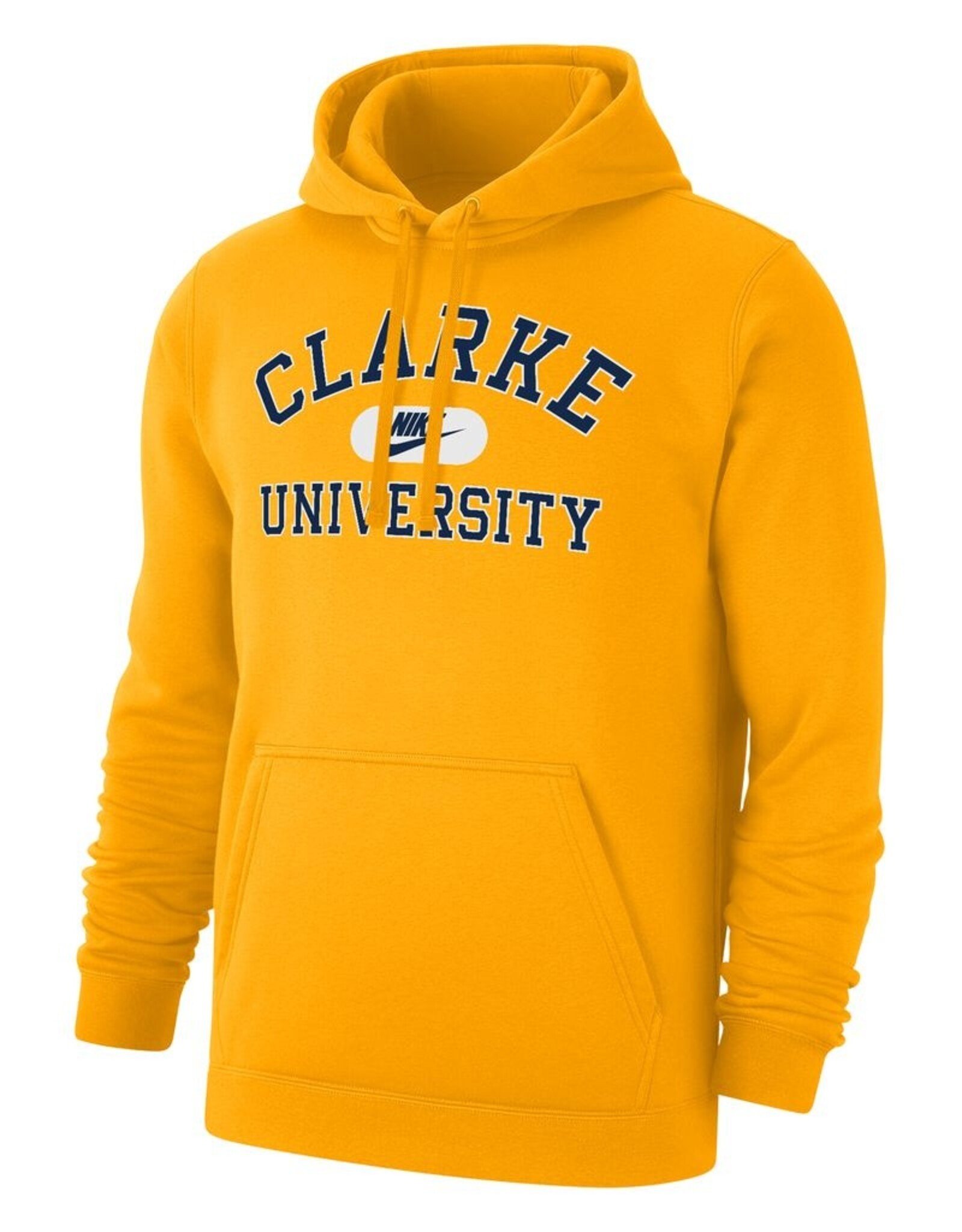 Nike Nike Club Fleece Hoody (Anthrac, Univ Gold, Navy)