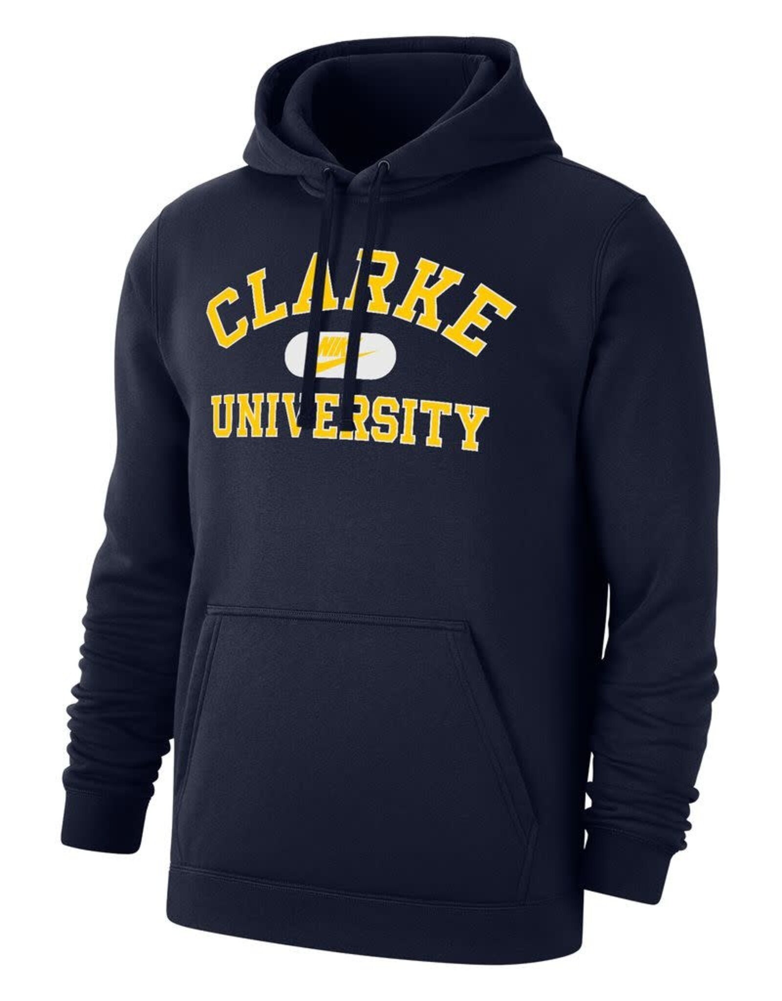 Nike Nike Club Fleece Hoody (Anthrac, Univ Gold, Navy)