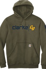 carhartt Carhartt Hooded Sweatshirt (Heather Grey, Moss)