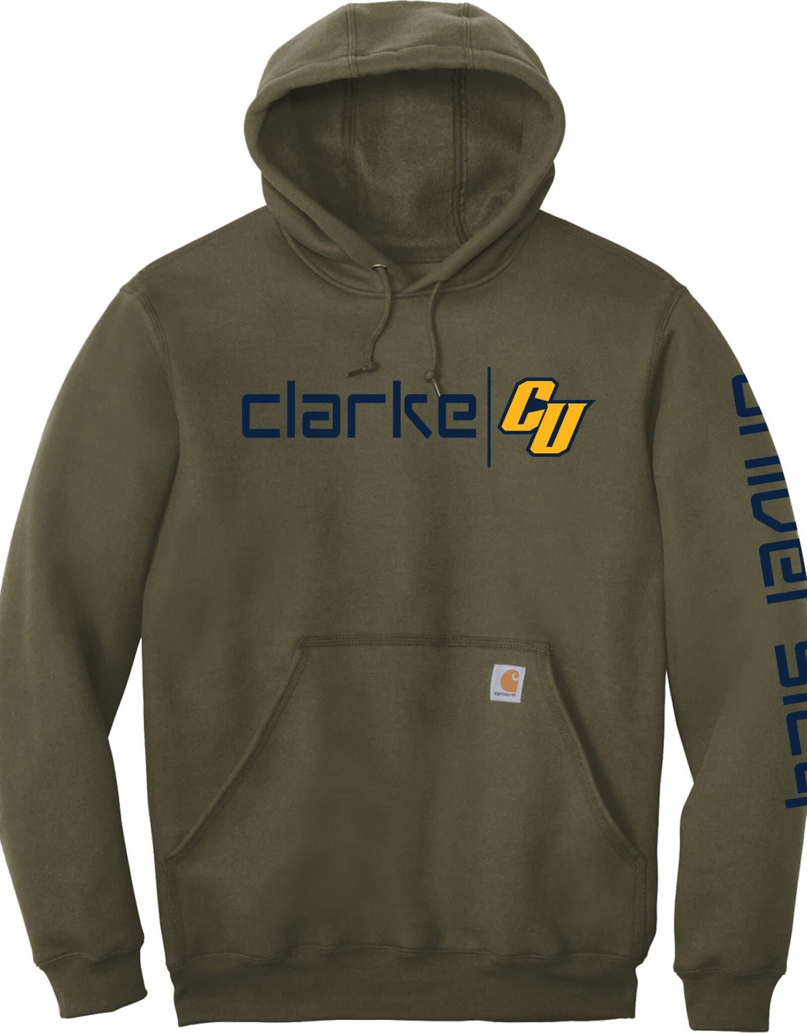 carhartt Carhartt Hooded Sweatshirt (Heather Grey, Moss)